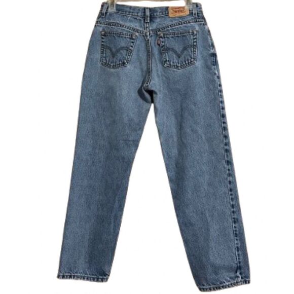 Rare Levi’s Women’s 550 Classic Relaxed Tapered for Petite Y2K/Retro Sz-25/26 - Picture 8 of 9